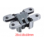 Solid SOSS Concealed Hinge