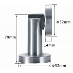 Magnetic Stop for Interior door